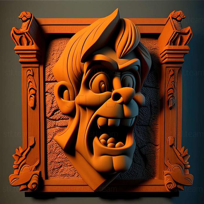 3D model Scooby Doo FirFrights game (STL)